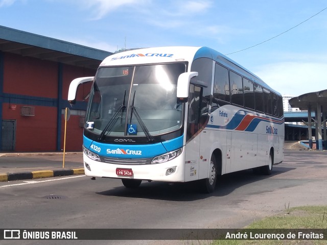 VUSC - Viação União Santa Cruz 4120 na cidade de Porto Alegre, Rio Grande do Sul, Brasil, por André Lourenço de Freitas. ID da foto: 9374317.