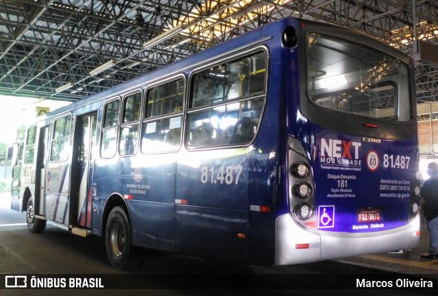 Next Mobilidade - ABC Sistema de Transporte 81.487 na cidade de Santo André, São Paulo, Brasil, por Marcos Oliveira. Número da foto: #9376540.