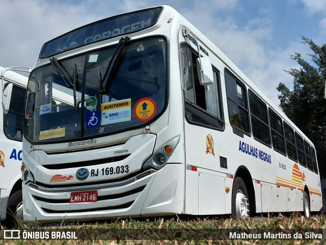 Viação Agulhas Negras RJ 169.033 na cidade de Volta Redonda, Rio de Janeiro, Brasil, por Matheus Martins da Silva. Número da foto: #9378553.