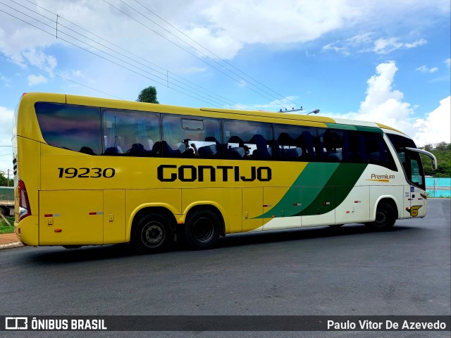 Empresa Gontijo de Transportes 19230 na cidade de Araxá, Minas Gerais, Brasil, por Paulo Vitor De Azevedo. Número da foto: #9379142.