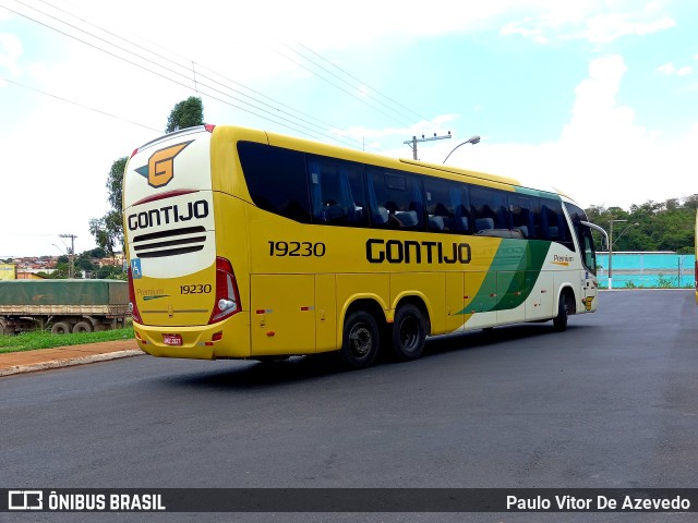 Empresa Gontijo de Transportes 19230 na cidade de Araxá, Minas Gerais, Brasil, por Paulo Vitor De Azevedo. ID da foto: 9379150.