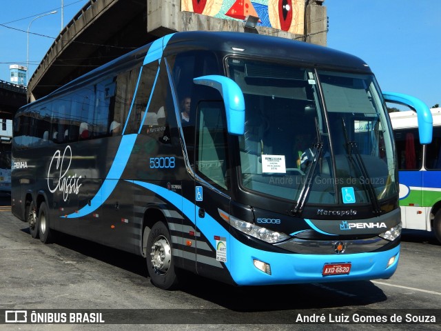 Empresa de Ônibus Nossa Senhora da Penha 53008 na cidade de Rio de Janeiro, Rio de Janeiro, Brasil, por André Luiz Gomes de Souza. ID da foto: 9377400.