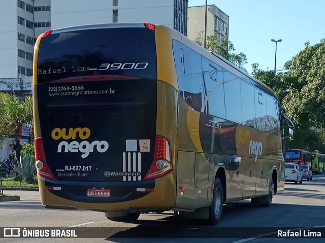 Ouro Negro Transportes e Turismo 3900 na cidade de Niterói, Rio de Janeiro, Brasil, por Rafael Lima. Número da foto: #9379664.