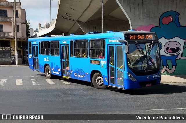 São Dimas Transportes 10899 na cidade de Belo Horizonte, Minas Gerais, Brasil, por Vicente de Paulo Alves. ID da foto: 9380653.