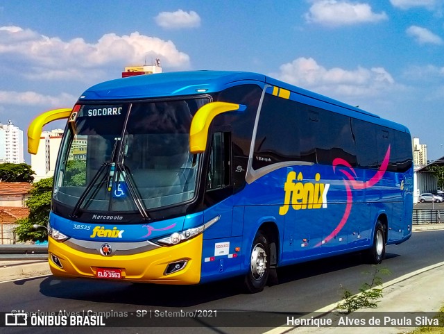 Rápido Expresso Fênix Viação 38525 na cidade de Campinas, São Paulo, Brasil, por Henrique Alves de Paula Silva. Número da foto: #9379514.