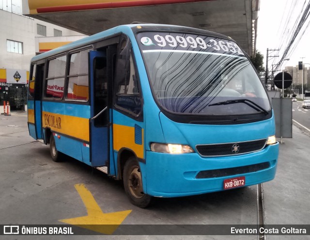 Escolares HXB0872 na cidade de Cariacica, Espírito Santo, Brasil, por Everton Costa Goltara. ID da foto: 9379561.