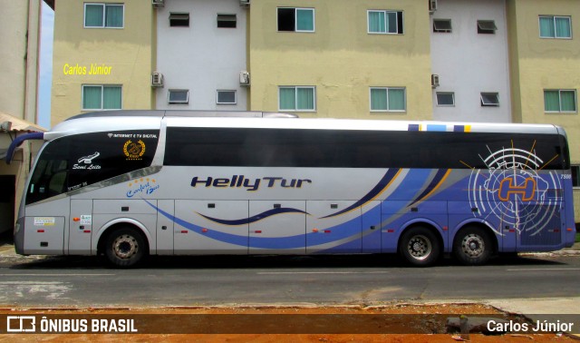 Helly Tur 7500 na cidade de Caldas Novas, Goiás, Brasil, por Carlos Júnior. ID da foto: 9380187.