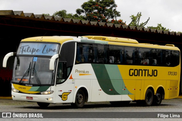 Empresa Gontijo de Transportes 17030 na cidade de Vitória da Conquista, Bahia, Brasil, por Filipe Lima. ID da foto: 9379826.