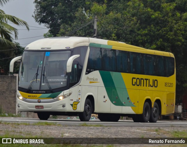 Empresa Gontijo de Transportes 18320 na cidade de Recife, Pernambuco, Brasil, por Renato Fernando. ID da foto: 9379935.