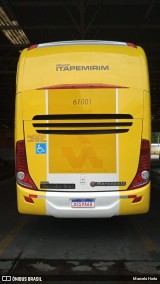 Viação Itapemirim 61001 na cidade de Rio de Janeiro, Rio de Janeiro, Brasil, por Marcelo Horta. Número da foto: #9377527.