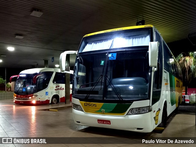 Empresa Gontijo de Transportes 12505 na cidade de Sacramento, Minas Gerais, Brasil, por Paulo Vitor De Azevedo. ID da foto: 9383788.