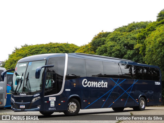 Viação Cometa 721524 na cidade de São Paulo, São Paulo, Brasil, por Luciano Ferreira da Silva. Número da foto: #9381875.