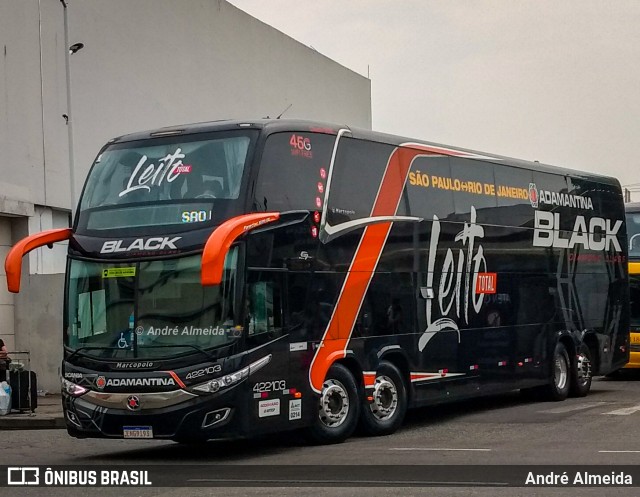 Expresso Adamantina 422103 na cidade de Rio de Janeiro, Rio de Janeiro, Brasil, por André Almeida. Número da foto: #9383549.
