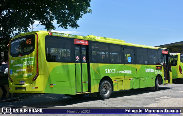 Viação Pendotiba 2.1.003 na cidade de Niterói, Rio de Janeiro, Brasil, por Eduardo  Marques Teixeira. Número da foto: #9381406.