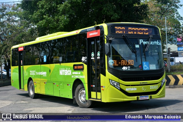 Viação Pendotiba 2.1.002 na cidade de Niterói, Rio de Janeiro, Brasil, por Eduardo  Marques Teixeira. Número da foto: #9381404.