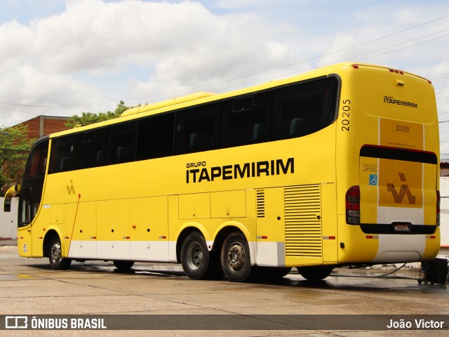 Viação Itapemirim 20205 na cidade de Teresina, Piauí, Brasil, por João Victor. Número da foto: #9382855.