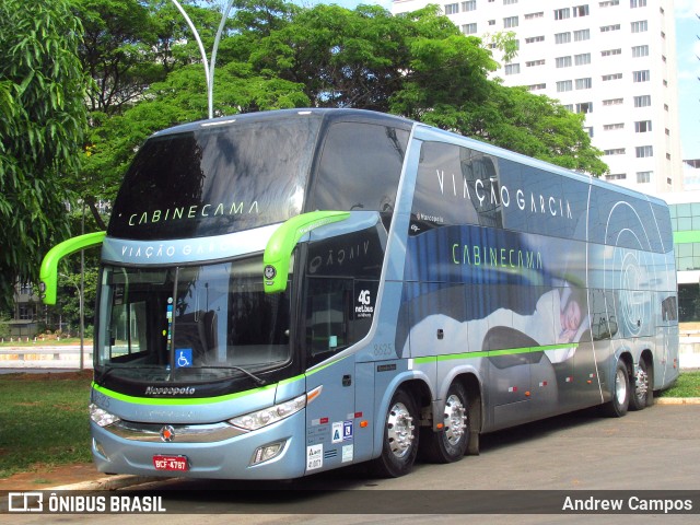 Viação Garcia 8625 na cidade de Brasília, Distrito Federal, Brasil, por Andrew Campos. Número da foto: #9381912.