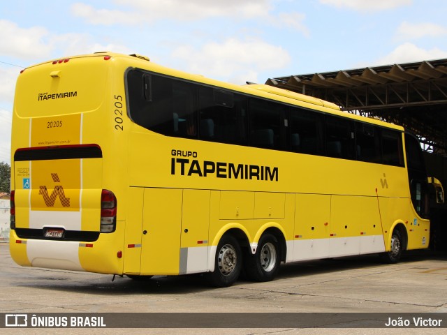 Viação Itapemirim 20205 na cidade de Teresina, Piauí, Brasil, por João Victor. Número da foto: #9382783.