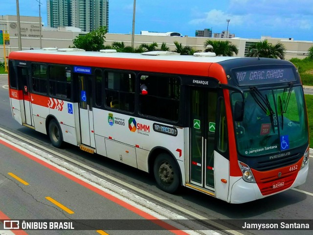 Real Alagoas de Viação 4652 na cidade de Maceió, Alagoas, Brasil, por Jamysson Santana. Número da foto: #9381671.