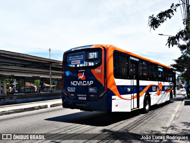 Viação Novacap C51609 na cidade de Rio de Janeiro, Rio de Janeiro, Brasil, por João Lucas Rodrigues. Número da foto: #9386590.