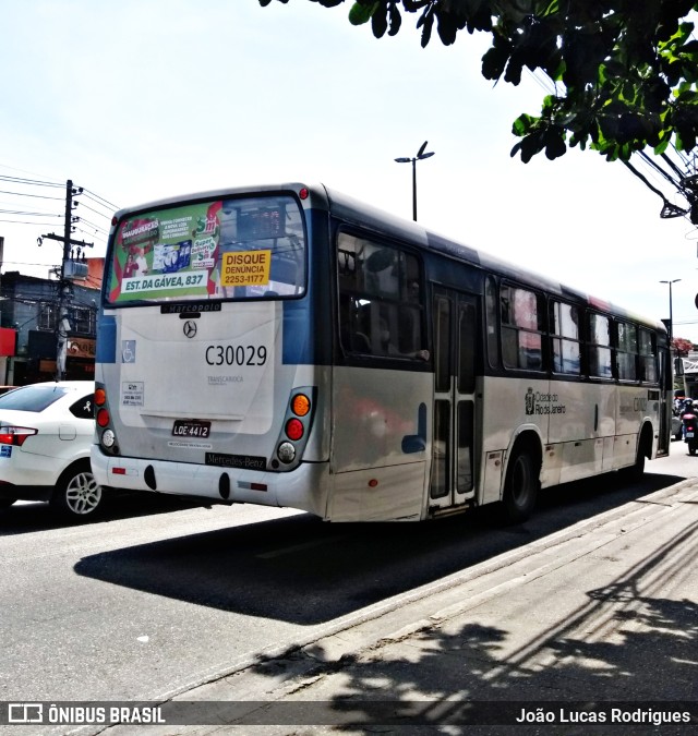 Transportes Futuro C30029 na cidade de Rio de Janeiro, Rio de Janeiro, Brasil, por João Lucas Rodrigues. ID da foto: 9386424.