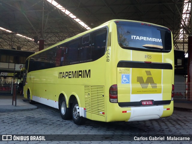 Viação Itapemirim 8925 na cidade de Vitória, Espírito Santo, Brasil, por Carlos Gabriel  Malacarne. Número da foto: #9386188.