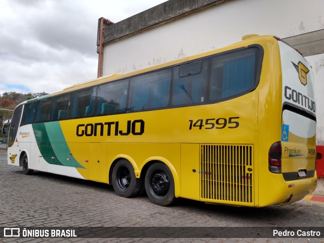 Empresa Gontijo de Transportes 14595 na cidade de Belo Horizonte, Minas Gerais, Brasil, por Pedro Castro. ID da foto: 9386543.