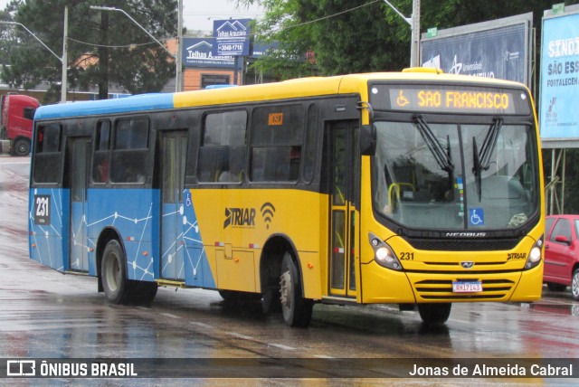 Francovig Transportes Coletivos 231 na cidade de Araucária, Paraná, Brasil, por Jonas de Almeida Cabral. Número da foto: #9384815.