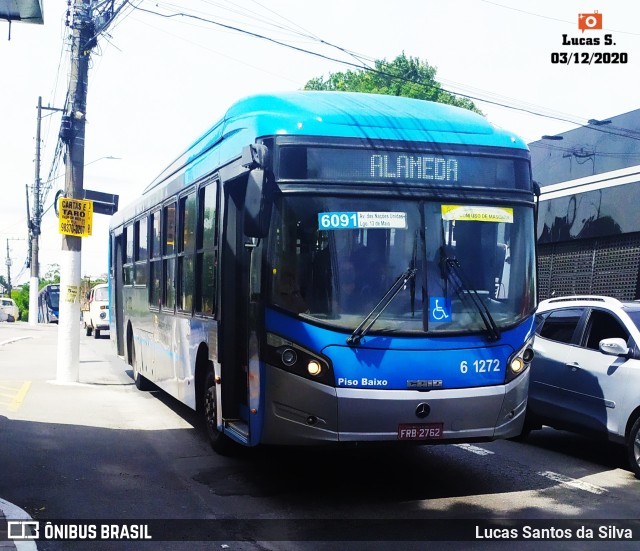 Viação Grajaú S.A. 6 1272 na cidade de São Paulo, São Paulo, Brasil, por Lucas Santos da Silva. Número da foto: #9385916.