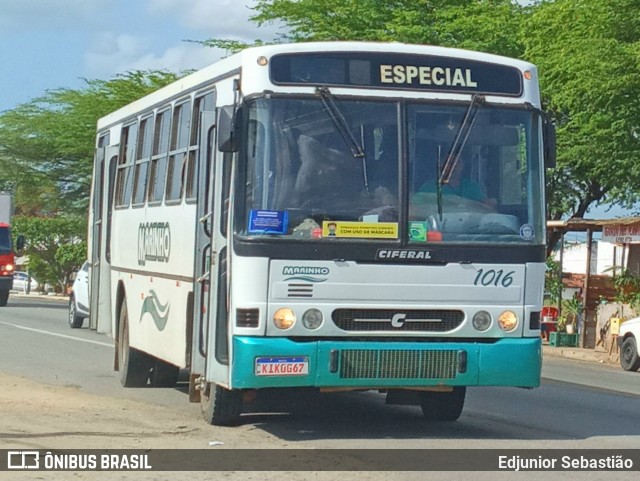 Empresa Marinho 1016 na cidade de Nazaré da Mata, Pernambuco, Brasil, por Edjunior Sebastião. ID da foto: 9386134.