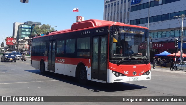 Metbus 1174 na cidade de Maipú, Santiago, Metropolitana de Santiago, Chile, por Benjamín Tomás Lazo Acuña. ID da foto: 9385238.