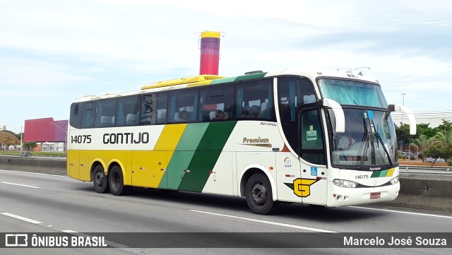 Empresa Gontijo de Transportes 14075 na cidade de São José dos Campos, São Paulo, Brasil, por Marcelo José Souza. ID da foto: 9384332.