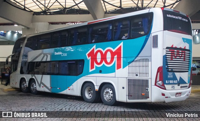 Auto Viação 1001 RJ 108.462 na cidade de Joinville, Santa Catarina, Brasil, por Vinicius Petris. Número da foto: #9385594.