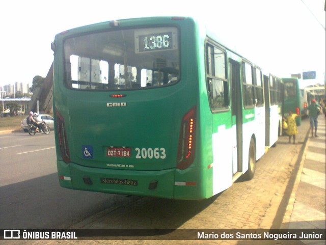 OT Trans - Ótima Salvador Transportes 20063 na cidade de Salvador, Bahia, Brasil, por Mario dos Santos Nogueira Junior. Número da foto: #9331376.