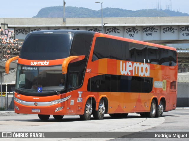 Auto Viação Catarinense 3731 na cidade de Rio de Janeiro, Rio de Janeiro, Brasil, por Rodrigo Miguel. Número da foto: #9331255.