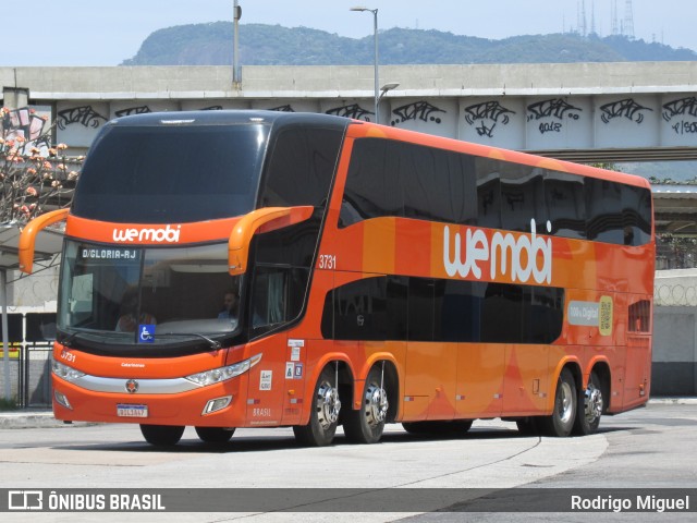 We Mobi 3731 na cidade de Rio de Janeiro, Rio de Janeiro, Brasil, por Rodrigo Miguel. ID da foto: 9331255.