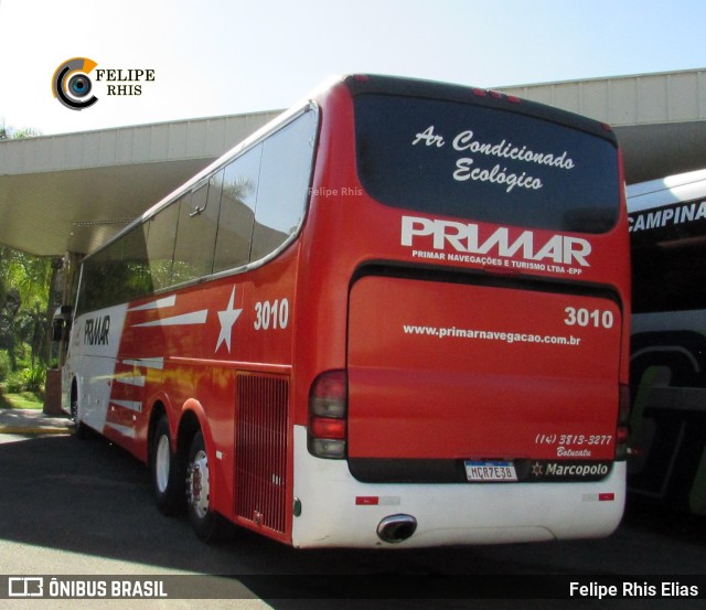 Primar Navegações e Turismo 3010 na cidade de Pardinho, São Paulo, Brasil, por Felipe Rhis Elias. Número da foto: #9329255.