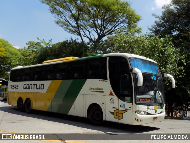Empresa Gontijo de Transportes 17345 na cidade de São Paulo, São Paulo, Brasil, por FELIPE ALMEIDA. Número da foto: #9330312.