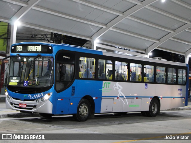 ATT - Atlântico Transportes e Turismo 1161 na cidade de Vitória da Conquista, Bahia, Brasil, por João Victor. ID da foto: 9330133.