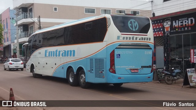 Emtram 5190 na cidade de Barra da Estiva, Bahia, Brasil, por Flávio  Santos. Número da foto: #9328828.