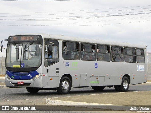 Viação Rosa Vitória da Conquista 3502 na cidade de Vitória da Conquista, Bahia, Brasil, por João Victor. ID da foto: 9330065.