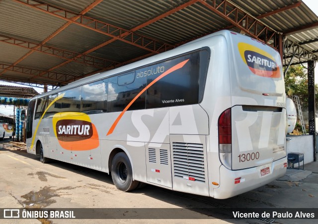 Saritur - Santa Rita Transporte Urbano e Rodoviário 13000 na cidade de Belo Horizonte, Minas Gerais, Brasil, por Vicente de Paulo Alves. ID da foto: 9328980.