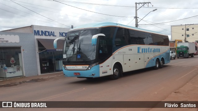 Emtram 5190 na cidade de Barra da Estiva, Bahia, Brasil, por Flávio  Santos. Número da foto: #9328823.