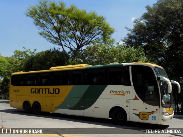 Empresa Gontijo de Transportes 14015 na cidade de São Paulo, São Paulo, Brasil, por FELIPE ALMEIDA. ID da foto: 9330187.