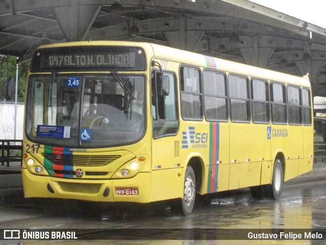 Rodoviária Caxangá 217 na cidade de Olinda, Pernambuco, Brasil, por Gustavo Felipe Melo. ID da foto: 9330687.