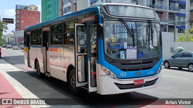 Transportadora Globo 762 na cidade de Recife, Pernambuco, Brasil, por Arlan Victor. ID da foto: 9388512.