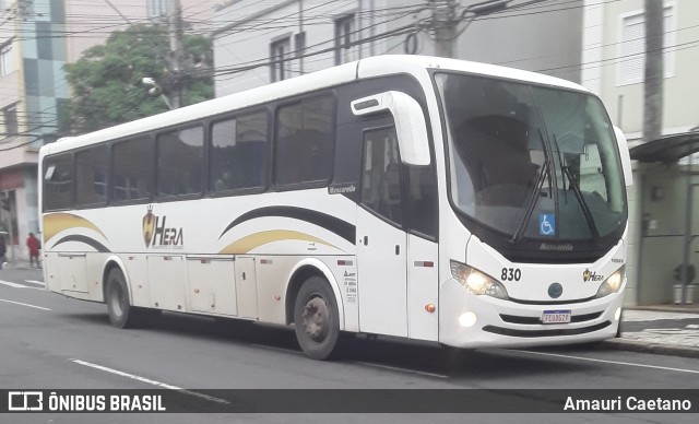 Hera Transportes e Turismo 830 na cidade de Curitiba, Paraná, Brasil, por Amauri Caetano. Número da foto: #9387048.