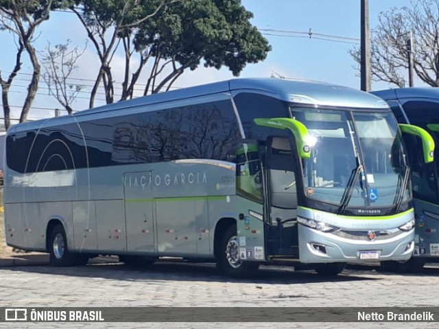 Viação Garcia 82035 na cidade de Curitiba, Paraná, Brasil, por Netto Brandelik. ID da foto: 9388829.