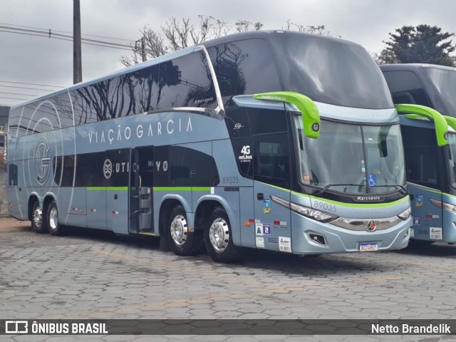Viação Garcia 89035 na cidade de Curitiba, Paraná, Brasil, por Netto Brandelik. Número da foto: #9388966.