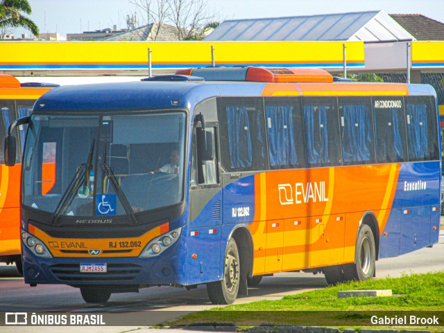 Evanil Transportes e Turismo RJ 132.062 na cidade de Rio de Janeiro, Rio de Janeiro, Brasil, por Gabriel Brook. Número da foto: #9387625.